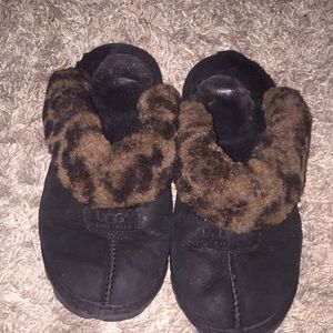 Ugg Black slip ons